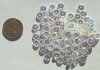 100 2x6mm Crystal AB Rondelle Beads